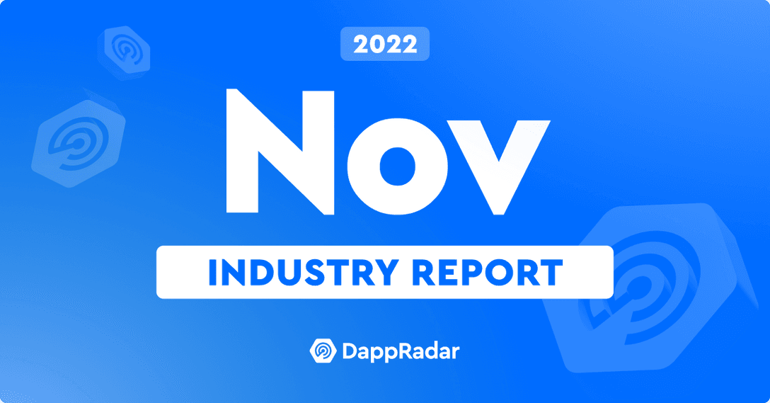 Dapp November Industry Report - DappRadar