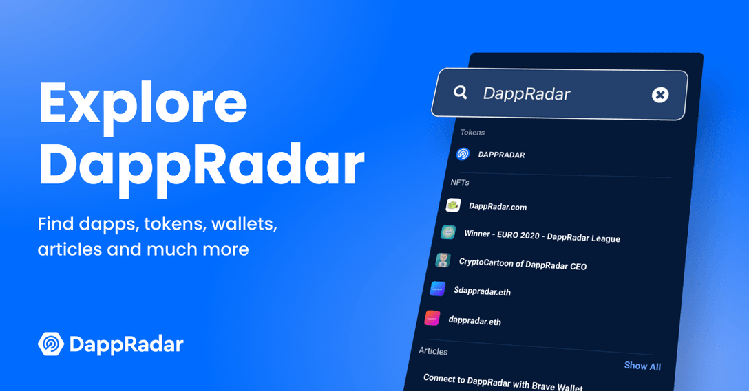 Explore DappRadar Rankings