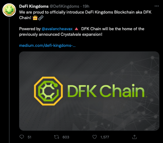 DFK Blockchain