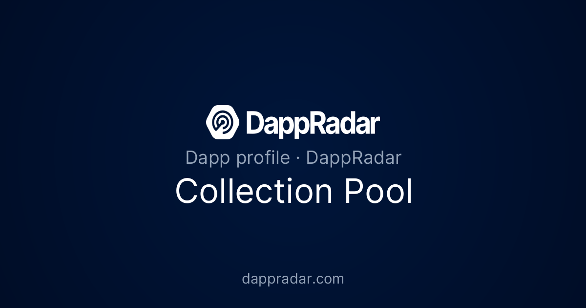 Paypal Pool Collection Collection Pool - Project Overview, Analytics, and Data | DappRadar