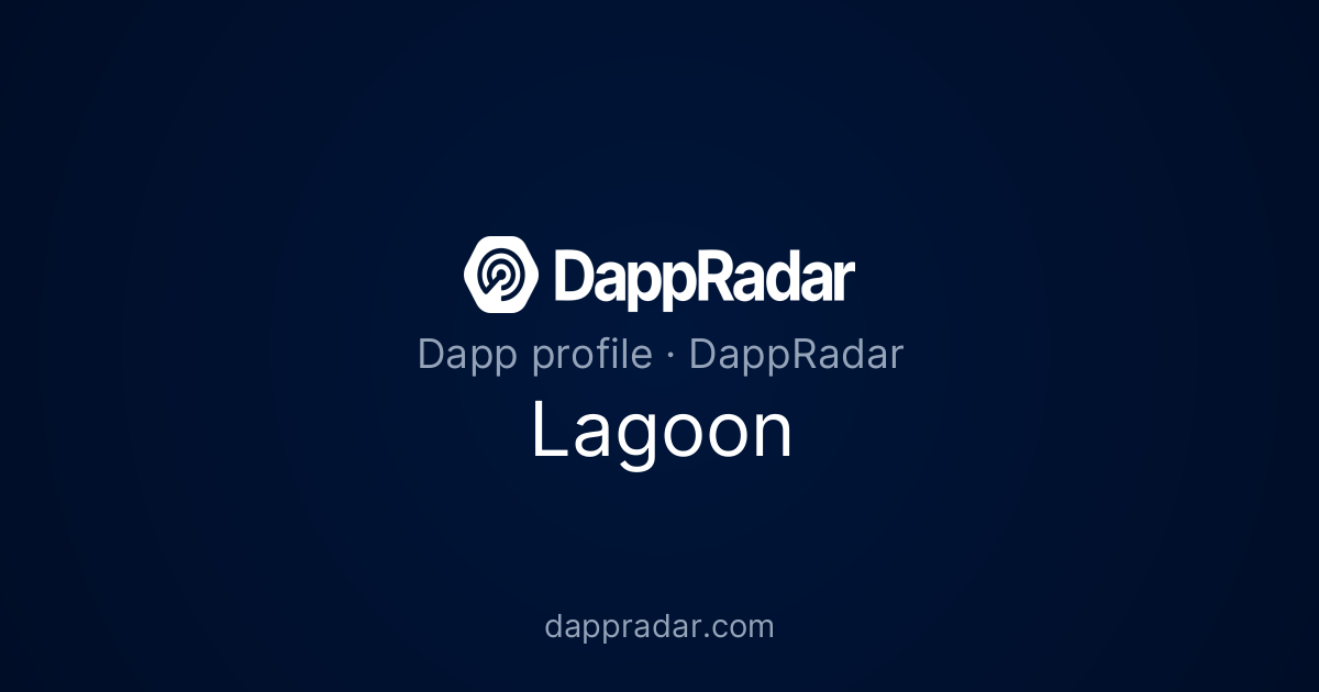 Lagoon Project Lagoon - Project Overview, Analytics, and Data | DappRadar